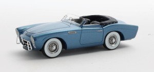 Pegaso Z-102 Series II Cabriolet Saoutchik blue metallic , 1:43 Matrix MX41608-022